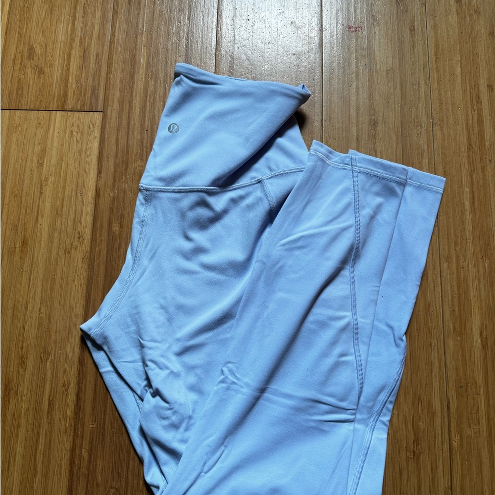 Lululemon Athletica Align with pocket Blue Leggings